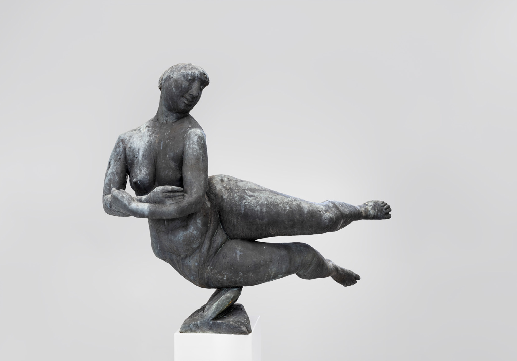 Die Welle | Zustand I | 1964 | Bronze | Höhe 105 cm