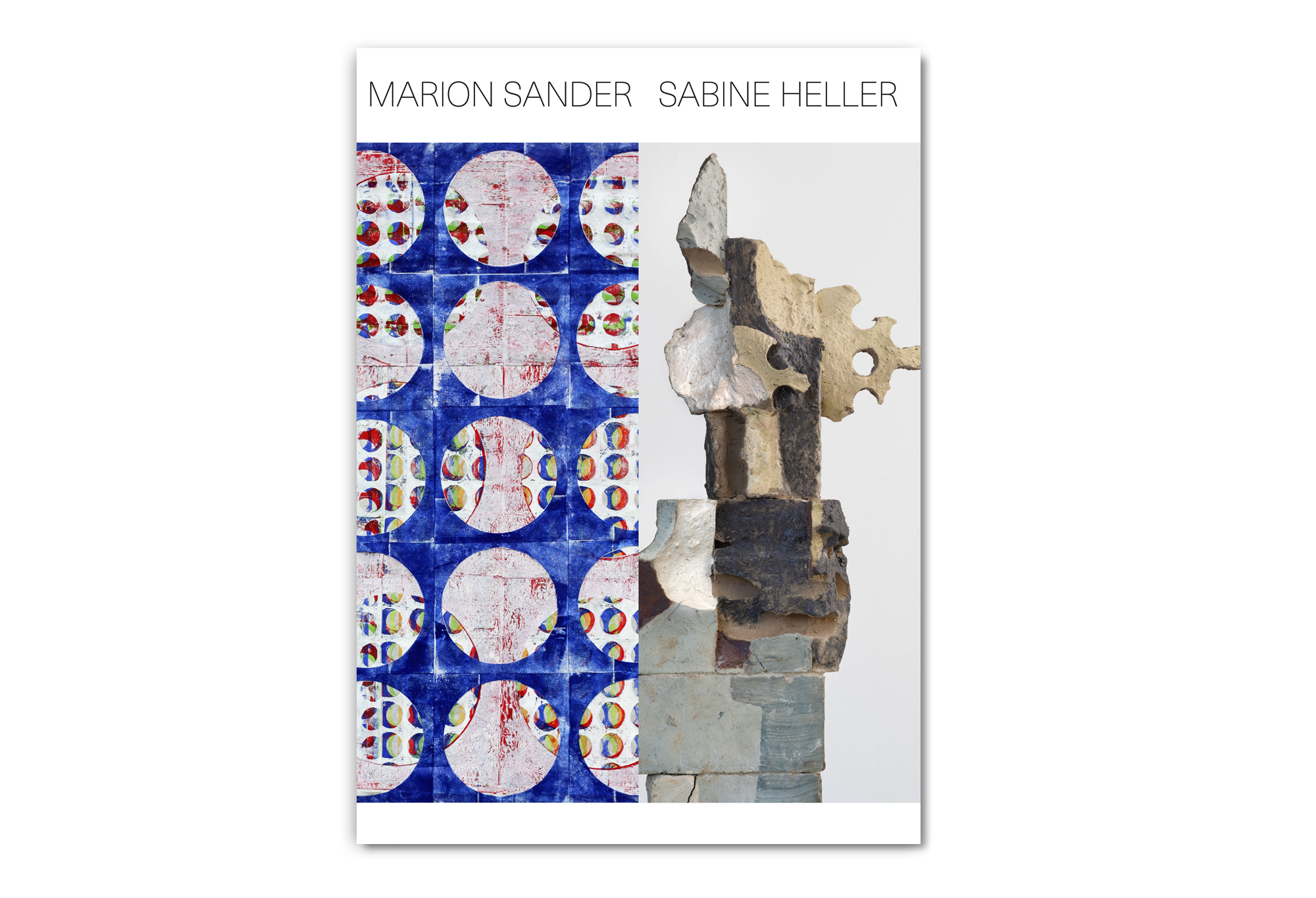 Postkarte Ausstellung Sander Heller